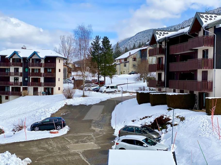 Charmant Appartement Au Pied Des Pistes De Lélex エクステリア 写真