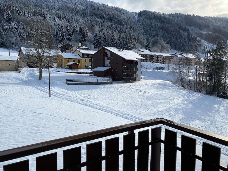 Charmant Appartement Au Pied Des Pistes De Lélex エクステリア 写真