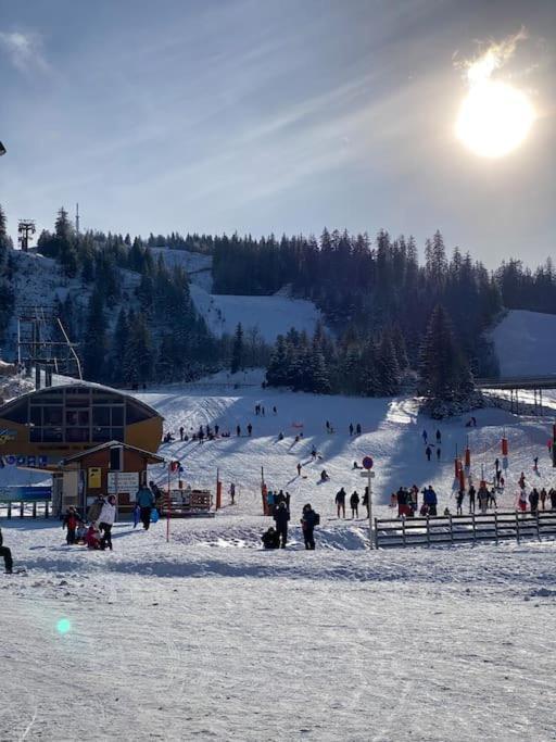 Charmant Appartement Au Pied Des Pistes De Lélex エクステリア 写真